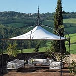 Terrasse Kiosque Toscane - Jardin Feng Shui
